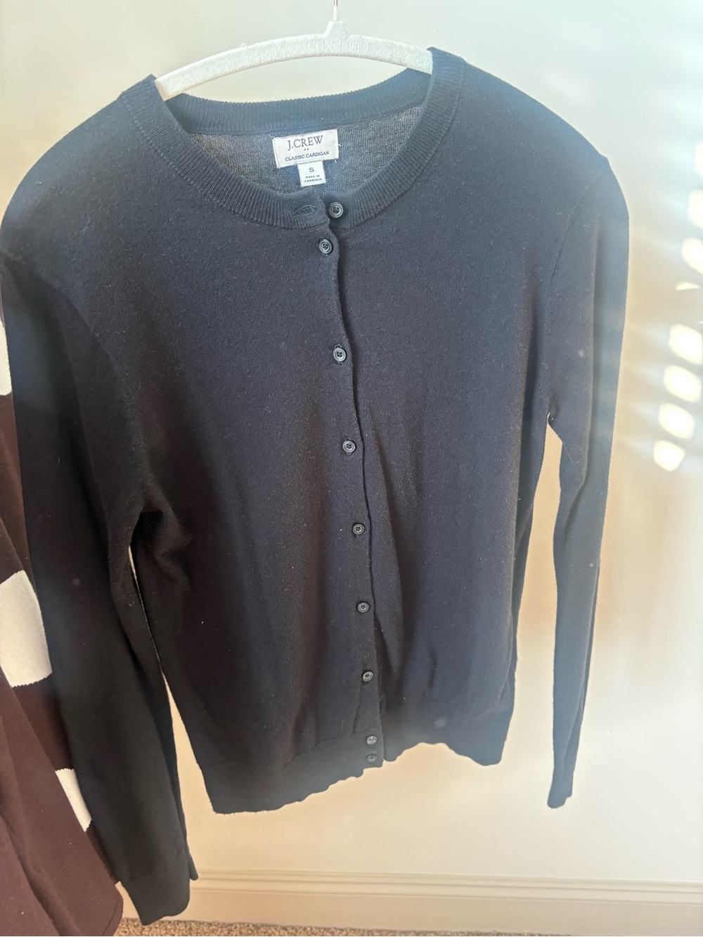 J crew cardigan